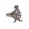 Image 2 : A Child-size Silver Donald Duck Ring.