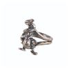 Image 3 : A Child-size Silver Donald Duck Ring.