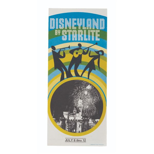 A 1969 Disneyland by Starlite Brochure.