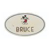 Image 1 : Imagineer Bruce Gordon’s 1980s Name Badge.