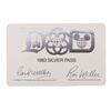 Image 1 : WDI Artist Clem Hall's 1983 Disneyland Silver Pass.