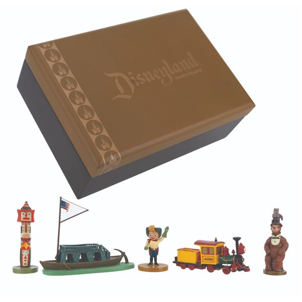 An Incomplete 50th Anniversary Frontierland Miniature Set.