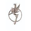 Image 1 : A Large Silver Tinker Bell Disneyland Charm.
