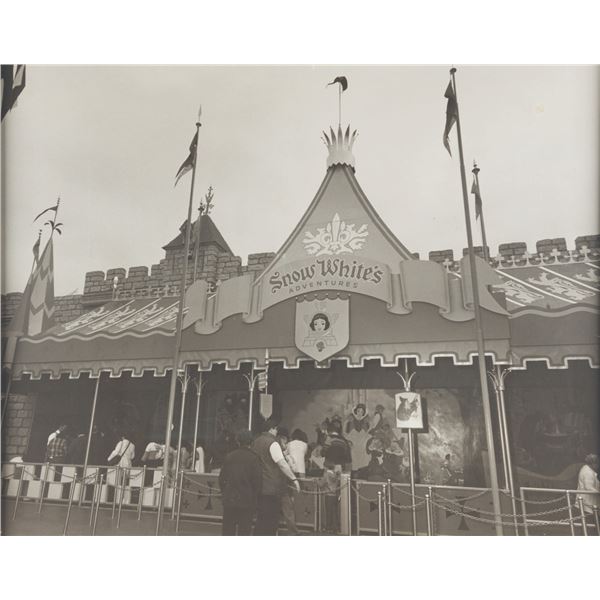 A Disneyland Snow White's Adventures Display Photo.