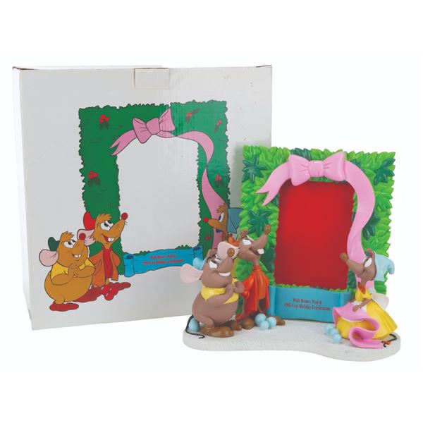 A  "Cinderella " 1995 Cast Holiday Celebration Picture Frame.