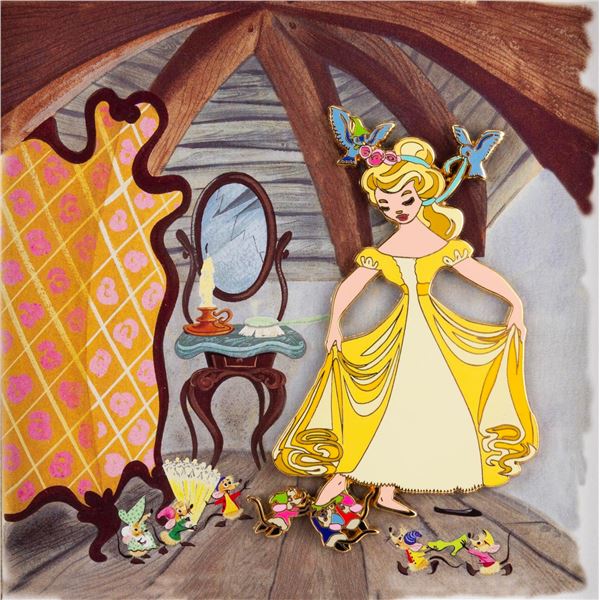A  "Cinderella: A Dress for the Ball " Storybook Collection Pin.