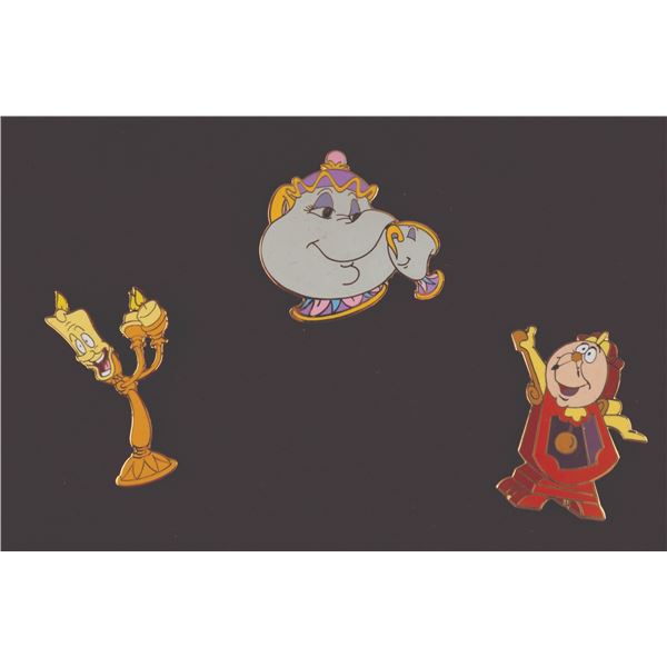 A WDCC  "Beauty and the Beast " Pin Set.