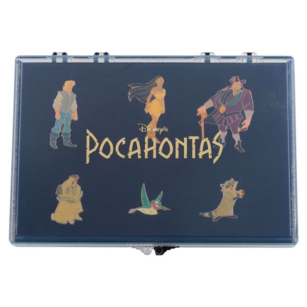 A 6-Piece  "Pocahontas " Character Pin Set.