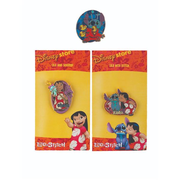 A Trio of  "Lilo & Stitch " Pins.