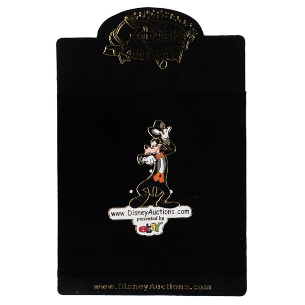 A Disney Auctions Limited Edition Goofy Pin.