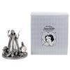 Image 2 : A "Snow White and the Seven Dwarfs " Pewter Figurine Clock.