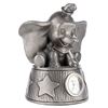Image 3 : A Pewter Dumbo Figural Clock.
