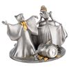 Image 2 : A "Cinderella " Pewter Figural Clock.