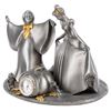 Image 3 : A "Cinderella " Pewter Figural Clock.