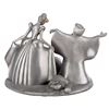 Image 4 : A "Cinderella " Pewter Figural Clock.