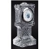 Image 3 : A Crystal  "Cinderella " 50th Clock Tower Desk Clock.