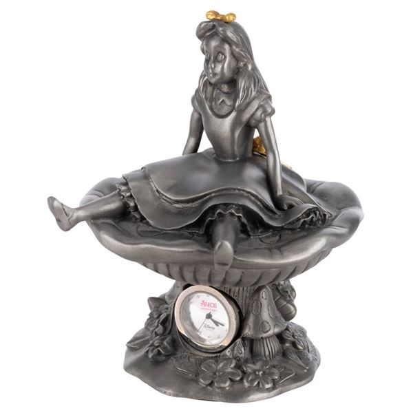 An  "Alice in Wonderland " Figural Clock.