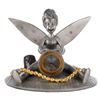 Image 1 : A Tinker Bell Pewter Figural Clock.