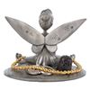 Image 5 : A Tinker Bell Pewter Figural Clock.