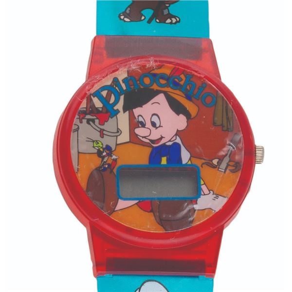 A  "Pinocchio " Digital Watch.