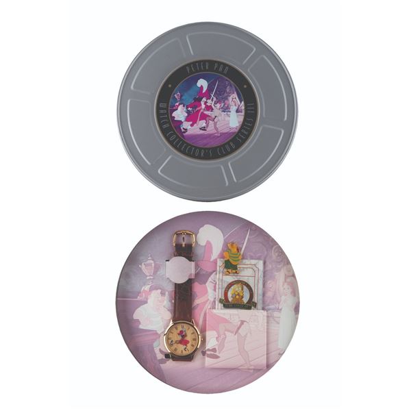 A  "Peter Pan " Collectable Wristwatch and Pin Set.