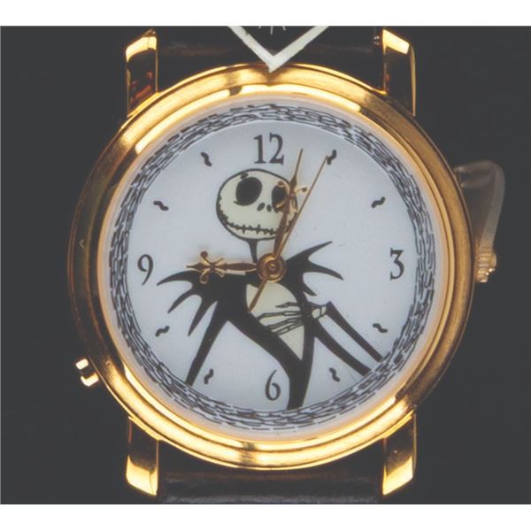 A  "The Nightmare Before Christmas " Watch in Coffin Box.