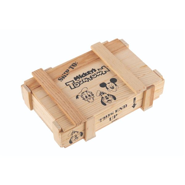 A Mickey's Toontown Grand Opening Watch in Box.