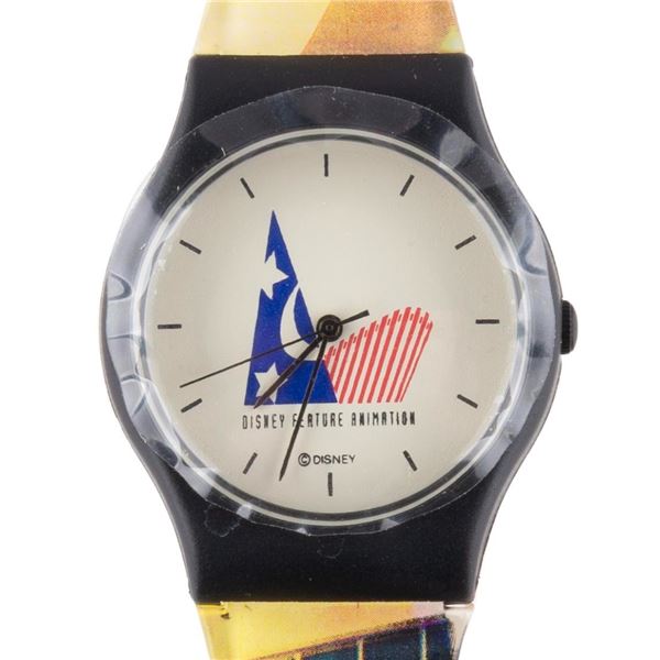 A Disney Feature Animation Building Wristwatch.