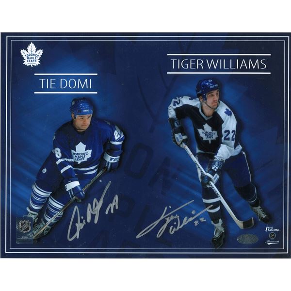 Toronto Maple leafs "Tough Guys" Tiger Williams &