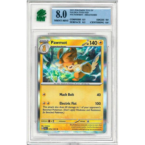 2023 Pokemon Tcg Sv " PAWMOT " # 76 - Paldea Evolv