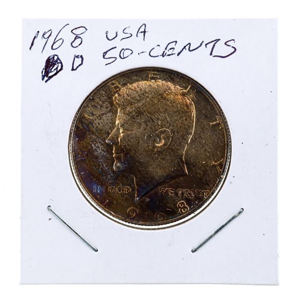 1968 USA Silver Fifty Cents