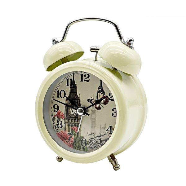 White 3" Alarm Clock Ð YW2014
