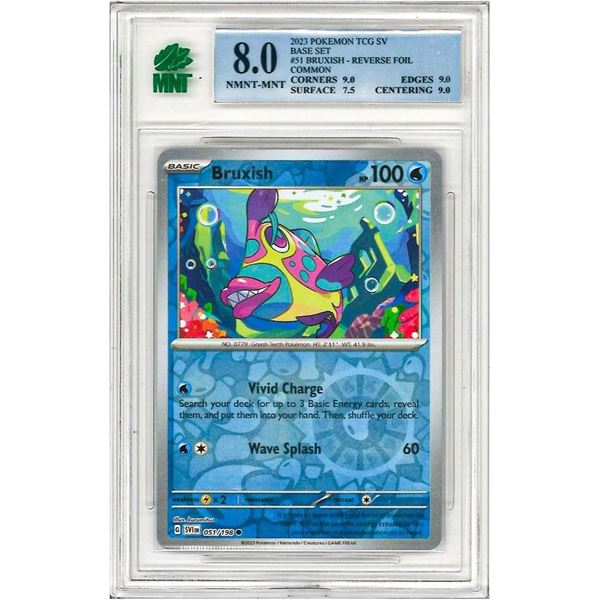 2023 Pokemon Tcg Sv " BRUXISH " # 51 - Base Set ,