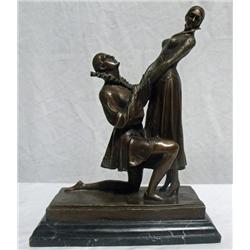 Man on knee with Woman D H Chiparus