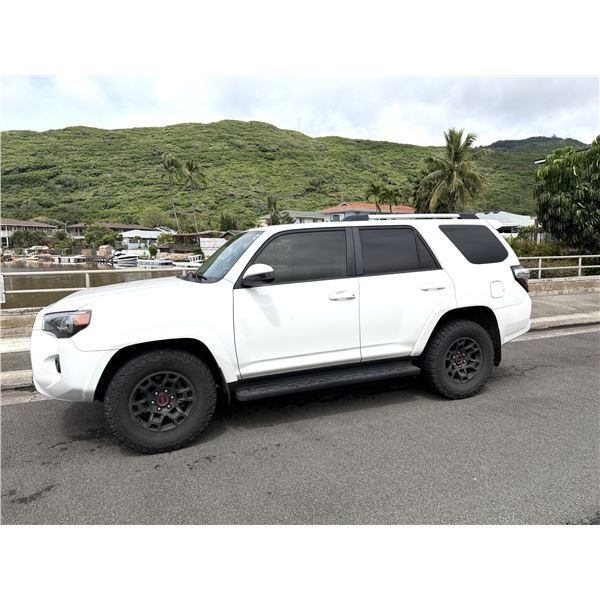 2022 Toyota 4Runner SR5 SUV 65,537 Miles, Lic. WNP500 (Starts & Runs - See Video)