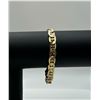 Image 3 : Dazzling 18 Gram 14 K Yellow Gold Plated Mariners Link Bracelet