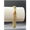 Image 4 : Dazzling 18 Gram 14 K Yellow Gold Plated Mariners Link Bracelet
