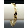 Image 5 : Dazzling 18 Gram 14 K Yellow Gold Plated Mariners Link Bracelet