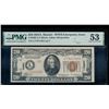 Image 1 : 1934A $20 Hawaii FRN PMG 53