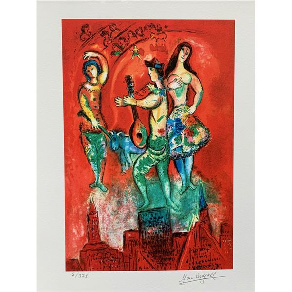 Marc Chagall CARMEN Limited Edition Facsimile Signed Giclee