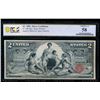 Image 1 : 1896 $2 Educational Silver Certificate PCGS 58