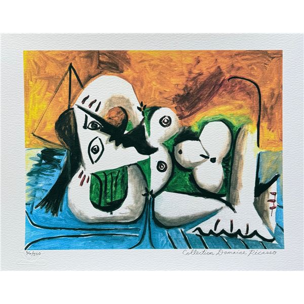 Pablo Picasso WOMAN RECLINING NUDE Estate Signed Limited Edition Giclee