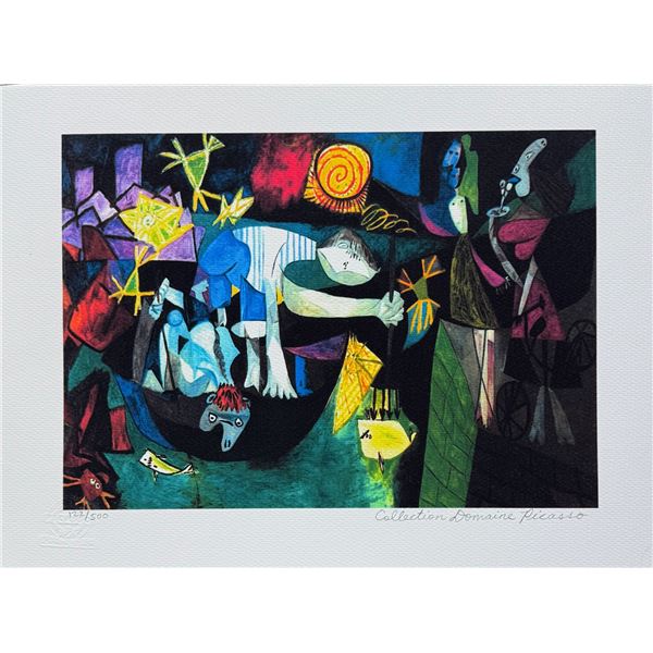 Pablo Picasso NIGHT FISHING AT ANTIBES Estate Signed Limited Edition Giclee