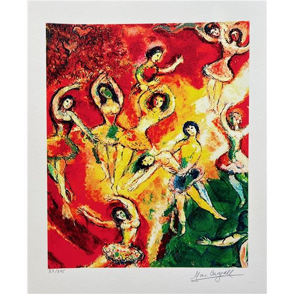 Marc Chagall L’OISEAU DE FEU Facsimile Signed Limited Edition Giclee