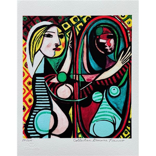 Pablo Picasso GIRL BEFORE A MIRROR Estate Signed Limited Edition Giclee