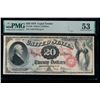 Image 1 : 1878 $20 Legal Tender Note PMG 53