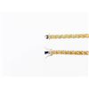 Image 9 : 18KT White Gold Plated 69ctw Lemon Yellow Moissanite Tennis Necklace