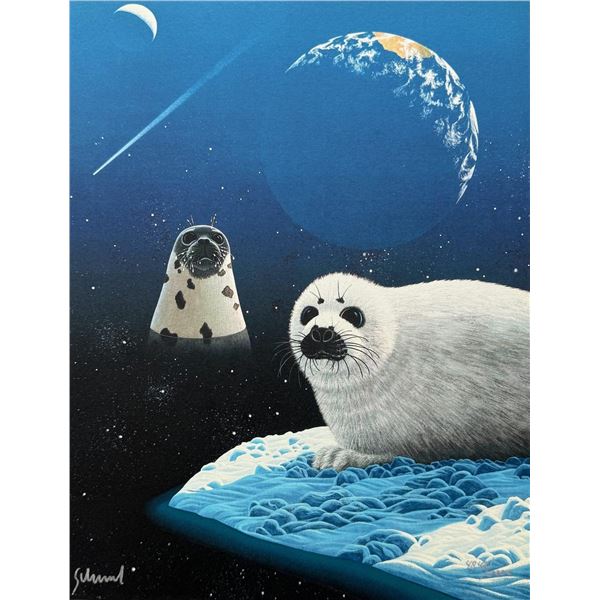 William Schimmel OUR HOME TOO Hand Signed Limited Edition Serigraph