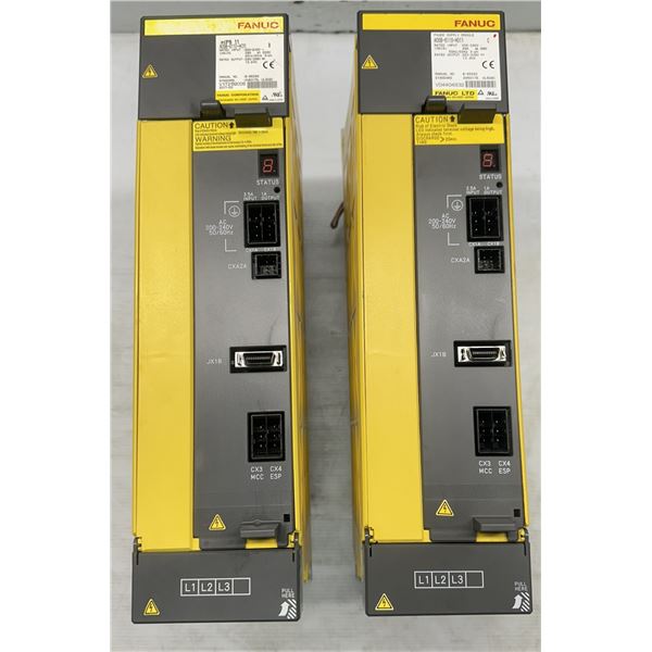 (2) Fanuc #A06B-6110-H011 Power Supplies
