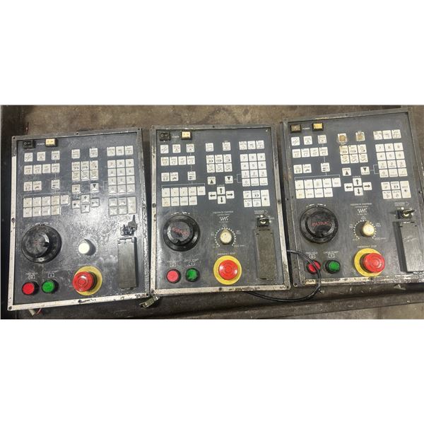 (3) Fanuc #A04B-0078-C222 Operator Panel Units